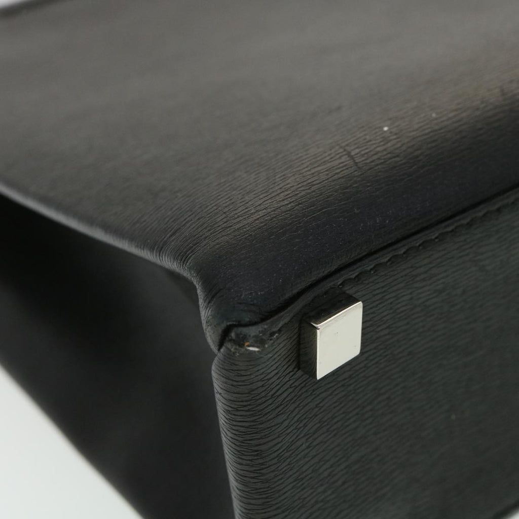 GUCCI Briefcase Leather Black ar8370