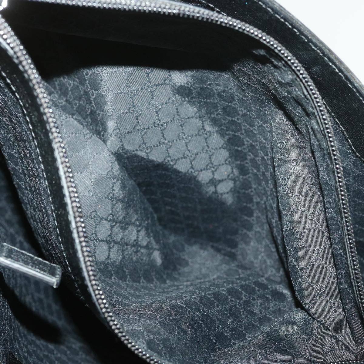GUCCI Briefcase Leather Black ar8370