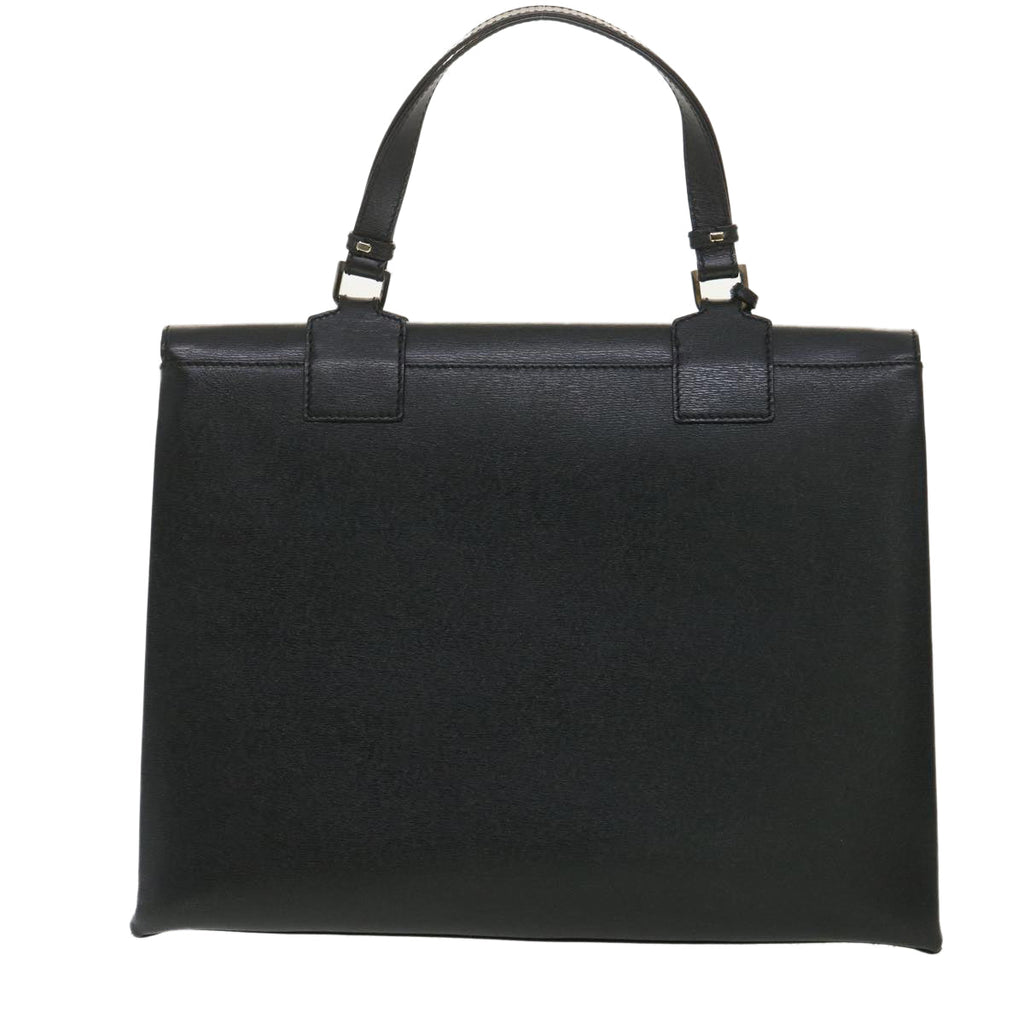GUCCI Briefcase Leather Black ar8370