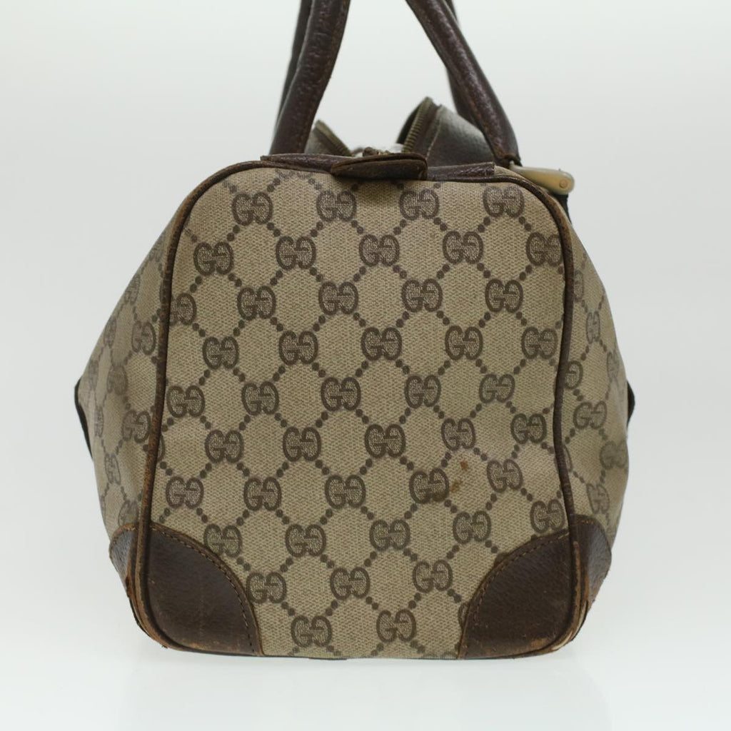 GUCCI GG Canvas Web Sherry Line Hand Bag 2Set Beige Red Green ar8498