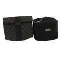 GUCCI GG Canvas Pouch 2Set Black ar8632
