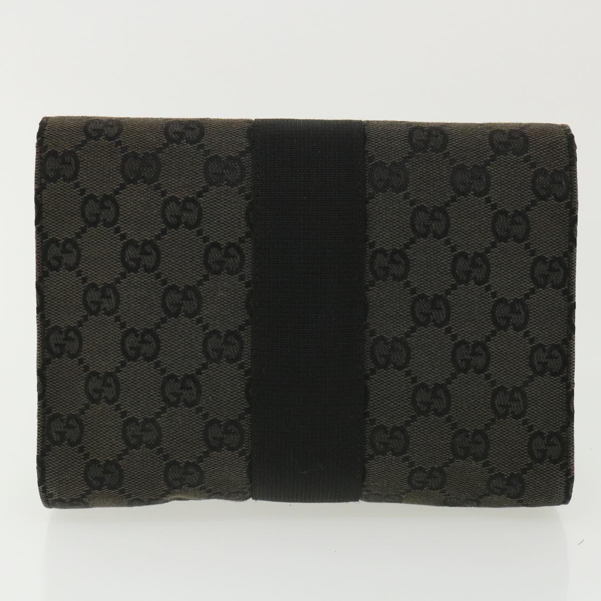 GUCCI GG Canvas Pouch 2Set Black ar8632