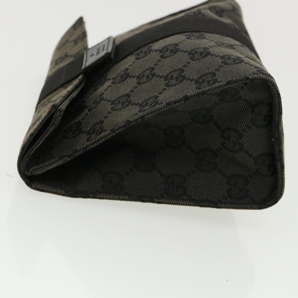 GUCCI GG Canvas Pouch 2Set Black ar8632