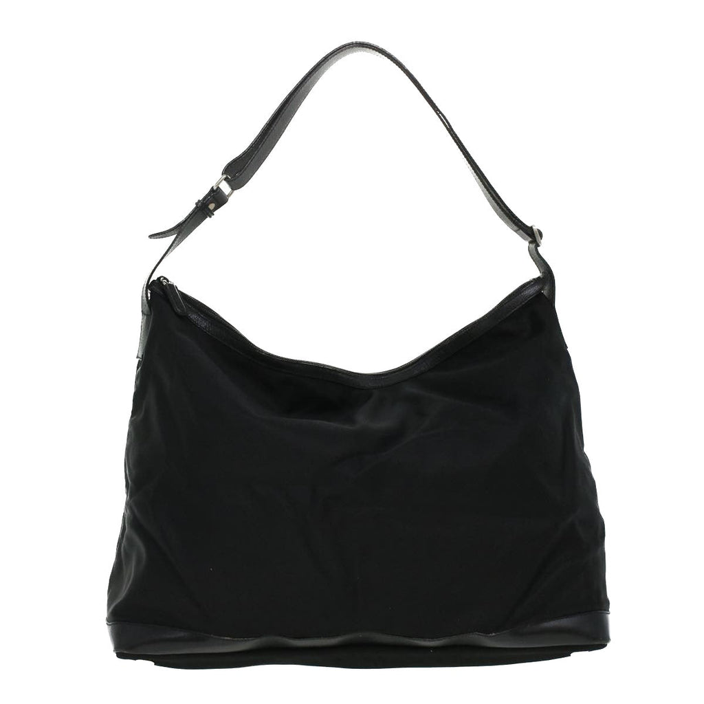GUCCI Shoulder Bag Canvas Black ar8657