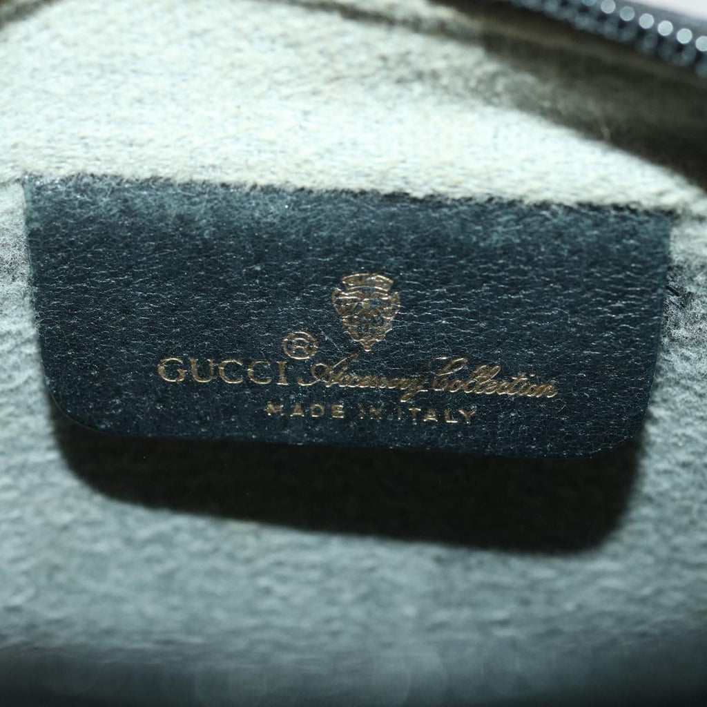 GUCCI GG Canvas Web Sherry Line Shoulder Bag Black Red 119.02.087 ar8721