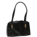 GUCCI Shoulder Bag Patent Leather Black ar8722