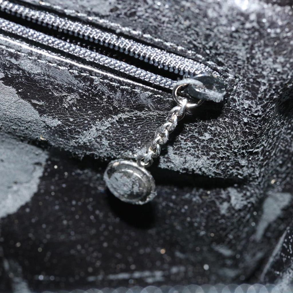 GUCCI Shoulder Bag Patent Leather Black ar8722