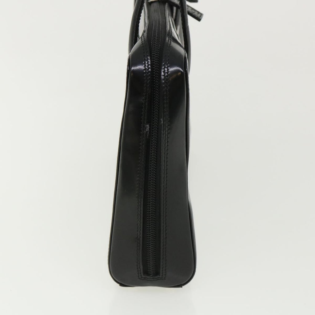 GUCCI Shoulder Bag Patent Leather Black ar8722