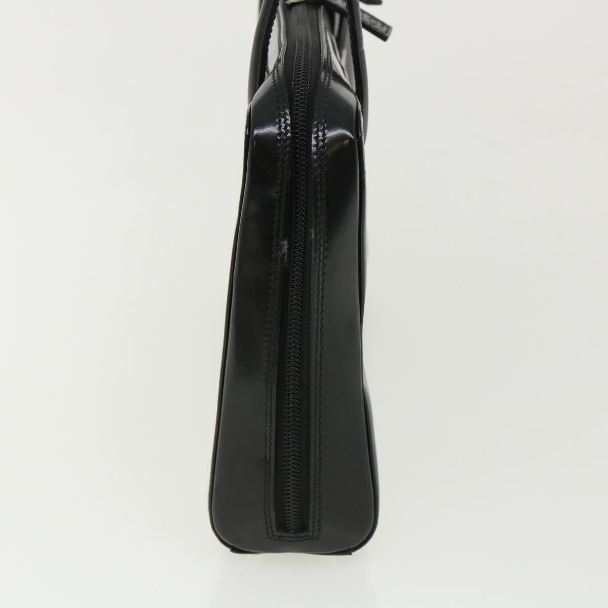 GUCCI Shoulder Bag Patent Leather Black ar8722
