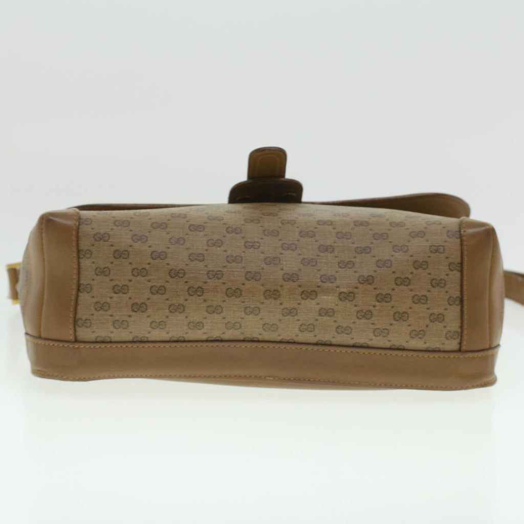 GUCCI Micro GG Canvas Shoulder Bag Beige 001 261 1135 ar8953