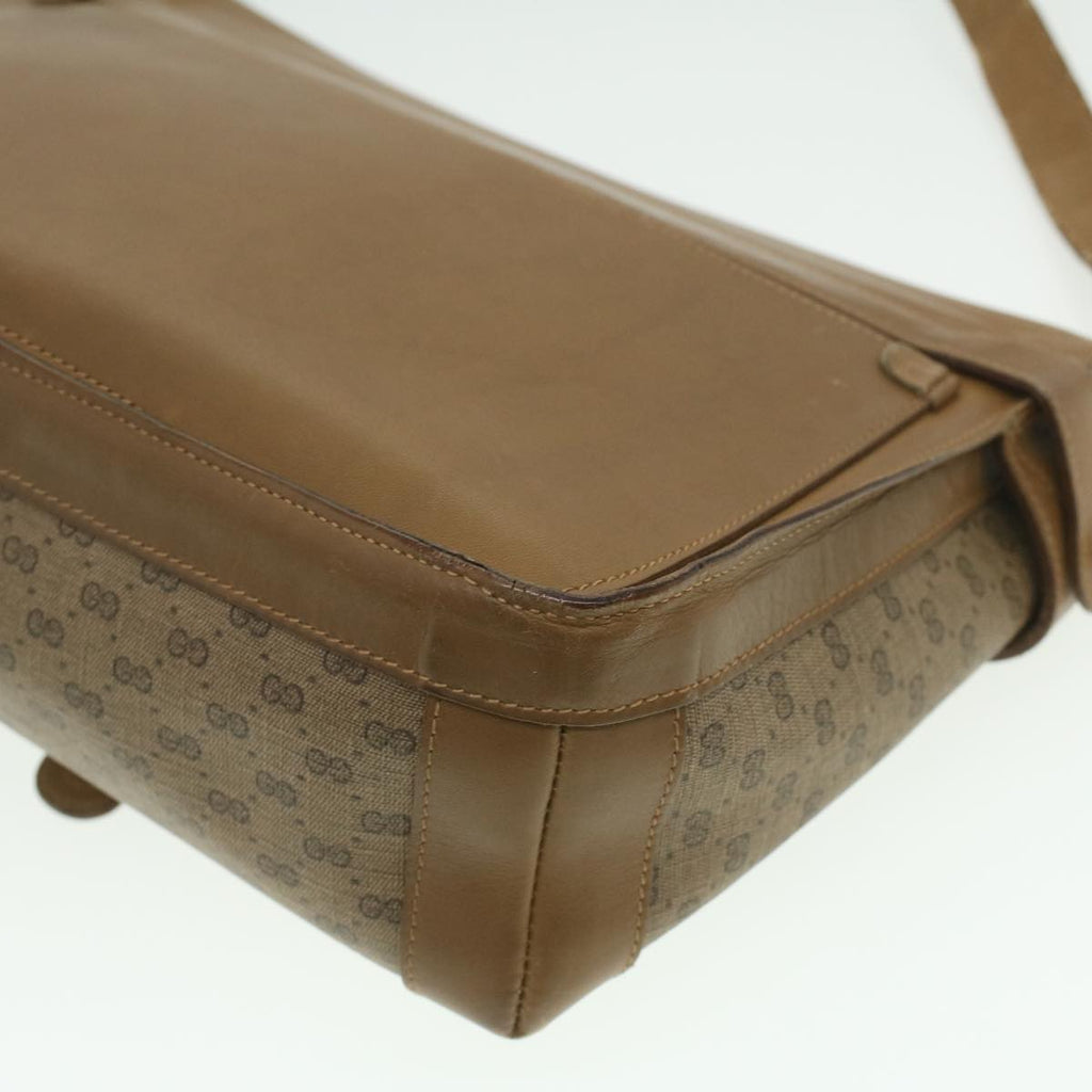 GUCCI Micro GG Canvas Shoulder Bag Beige 001 261 1135 ar8953
