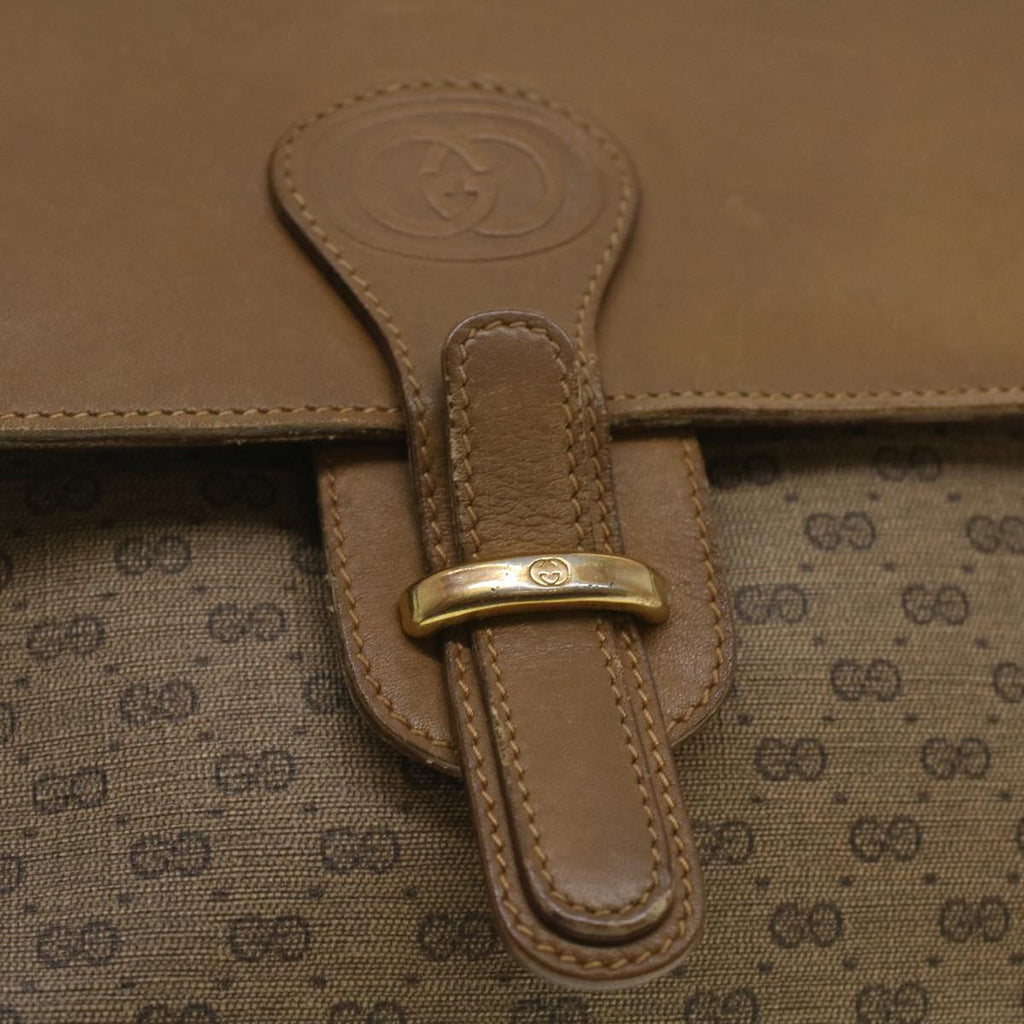 GUCCI Micro GG Canvas Shoulder Bag Beige 001 261 1135 ar8953