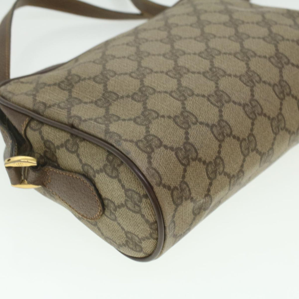 GUCCI GG Canvas Web Sherry Line Shoulder Bag Beige Red Green ar8987