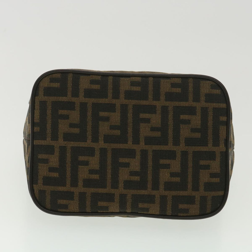 FENDI Zucca Canvas Mamma Baguette Shoulder Bag Brown 2119 26686 008 ar9002