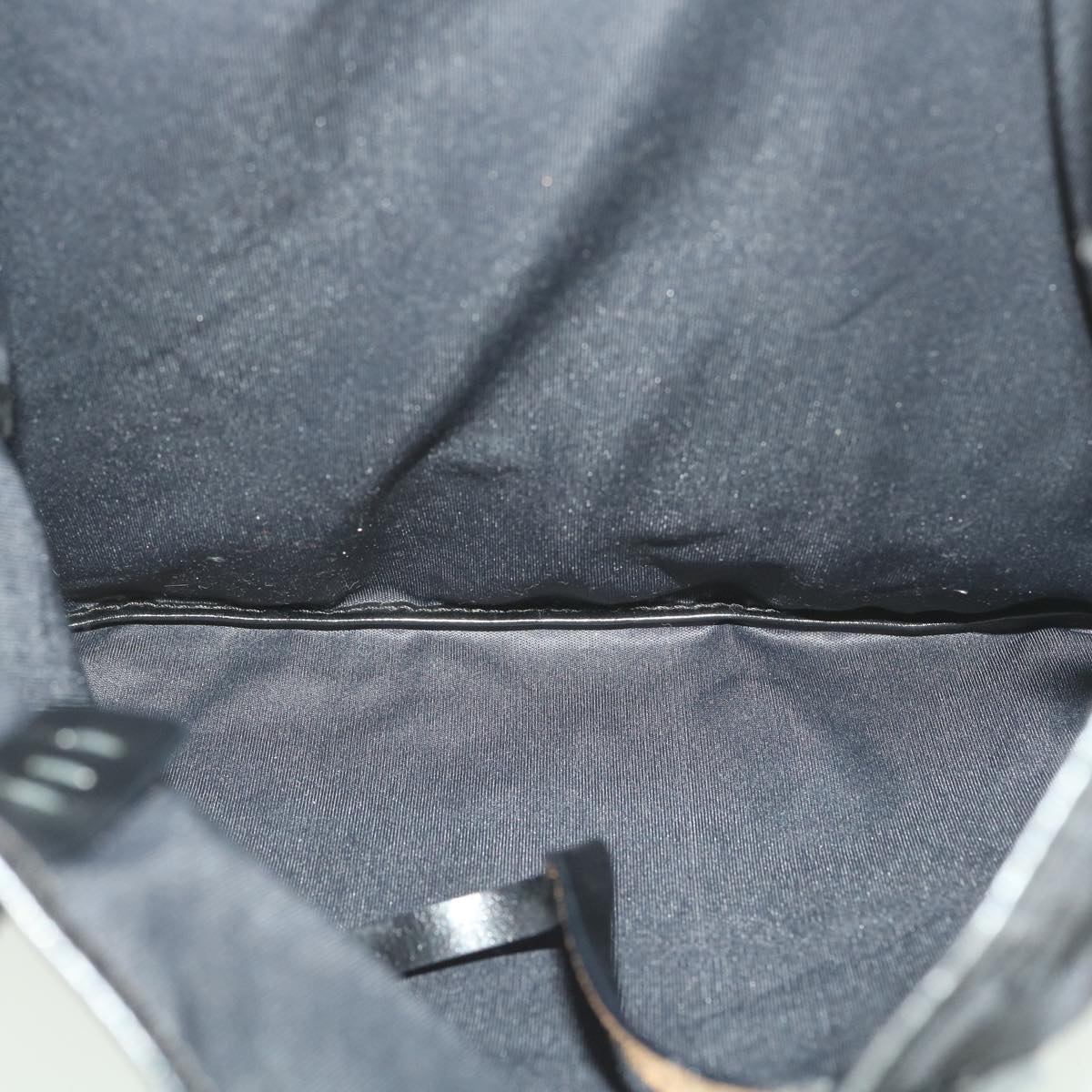 FENDI Zucca Canvas Tote Bag Black Brown ar9031