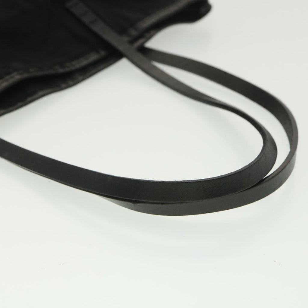FENDI Zucca Canvas Tote Bag Black Brown ar9031