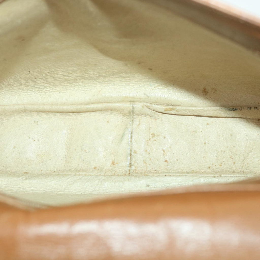 GUCCI Micro GG Canvas Shoulder Bag Beige Brown ar9061