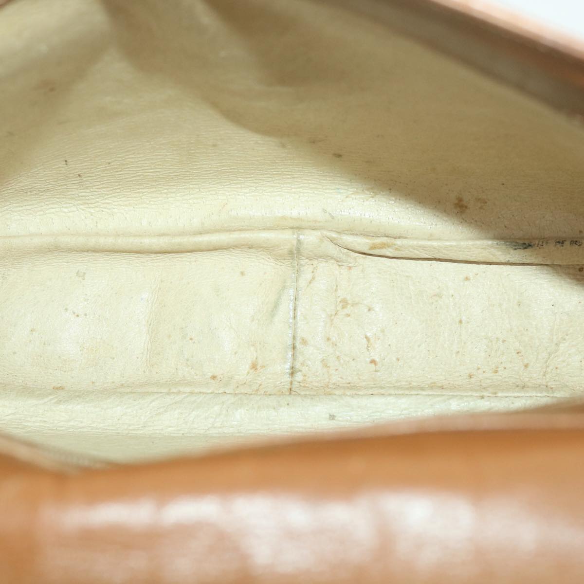 GUCCI Micro GG Canvas Shoulder Bag Beige Brown ar9061