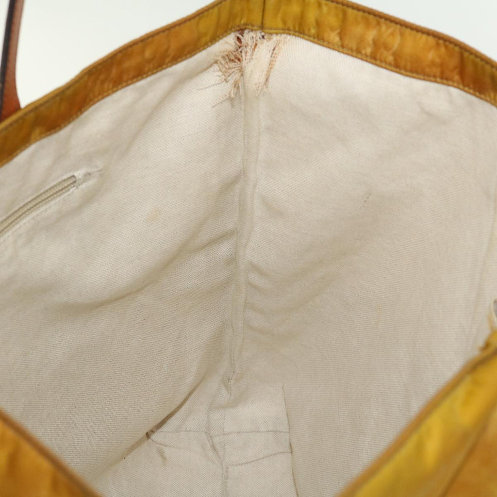 GUCCI GG Canvas Tote Bag Yellow 295252 ar9227
