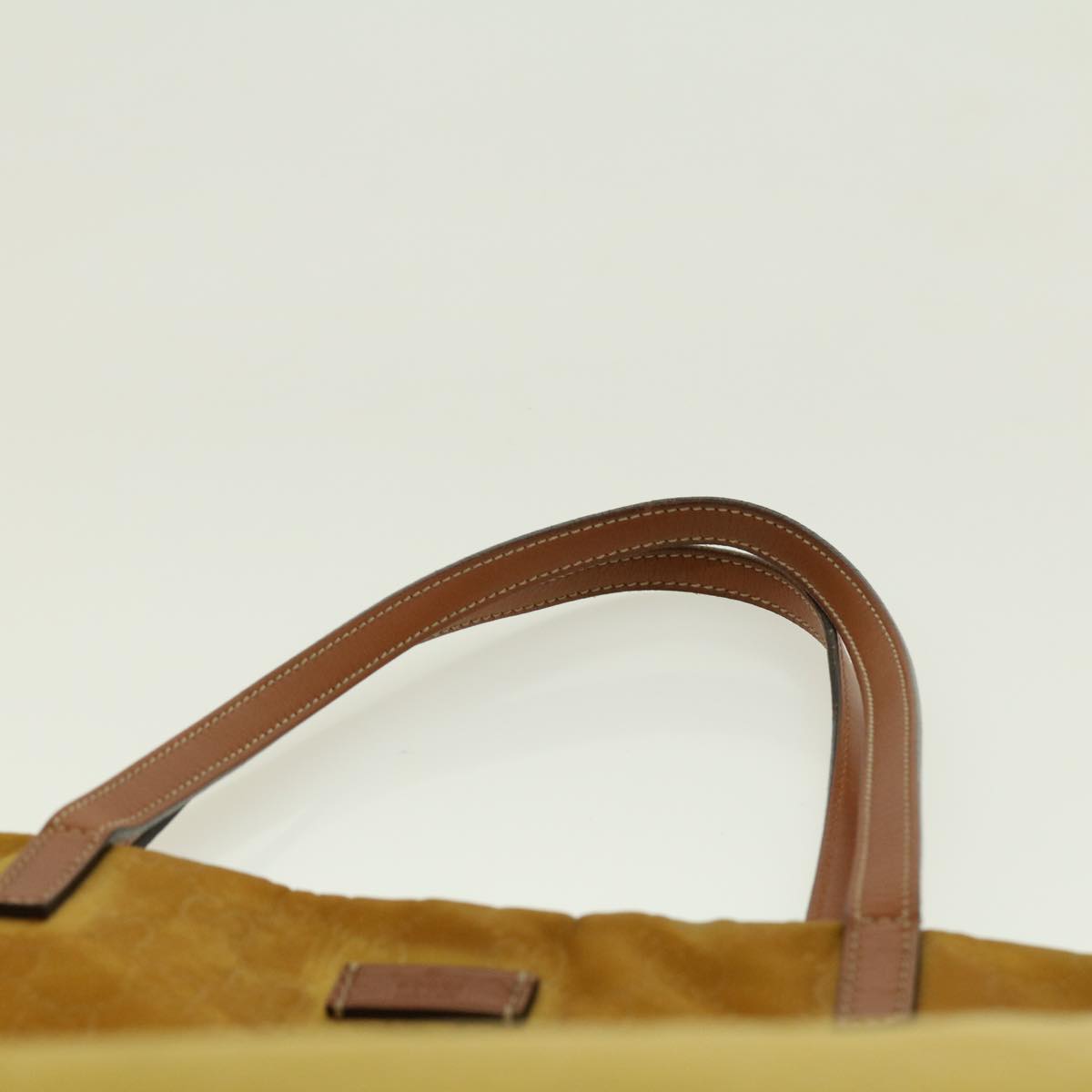 GUCCI GG Canvas Tote Bag Yellow 295252 ar9227