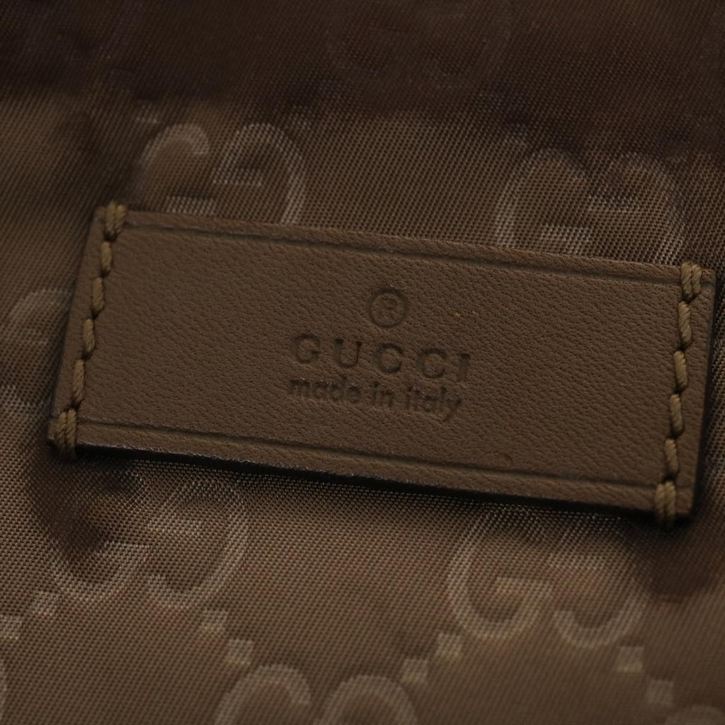 GUCCI GG Canvas Shoulder Bag Brown 314529 ar9228