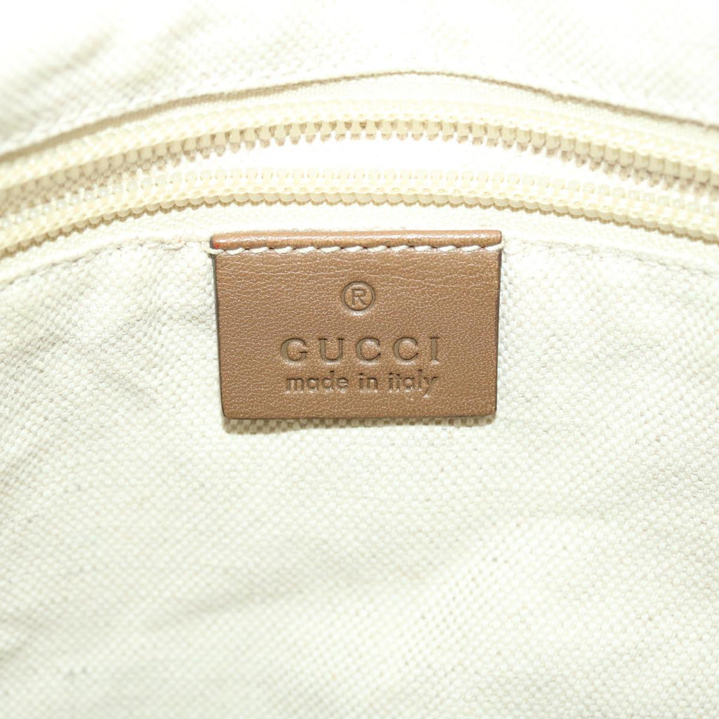 GUCCI GG Canvas Shoulder Bag Brown 314529 ar9228
