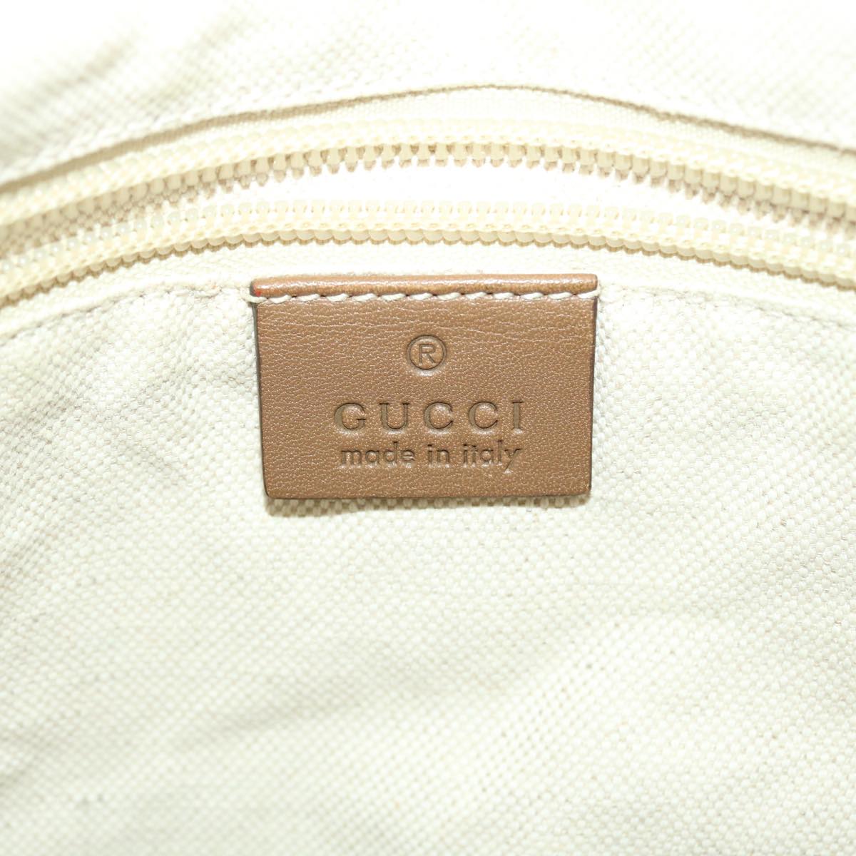 GUCCI GG Canvas Shoulder Bag Brown 314529 ar9228
