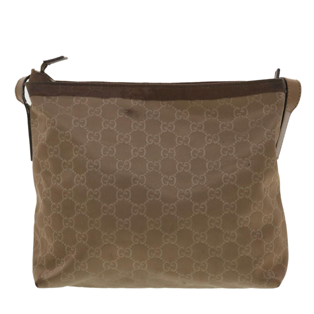 GUCCI GG Canvas Shoulder Bag Brown 314529 ar9228