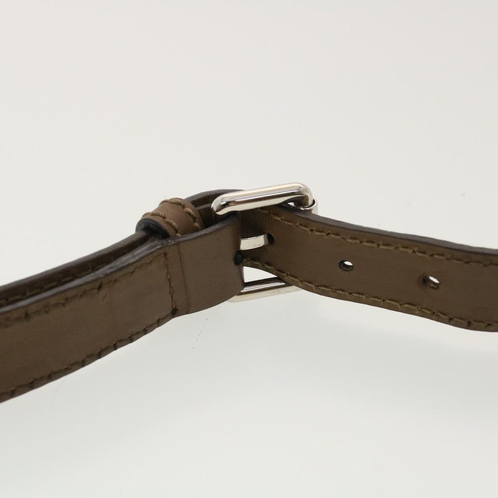 GUCCI GG Canvas Shoulder Bag Brown 314529 ar9228