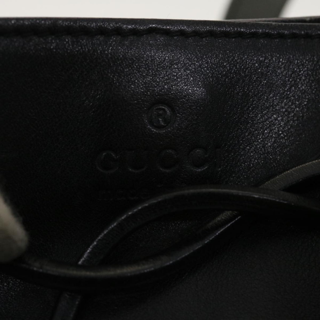 GUCCI Shoulder Bag Leather Black 002 1053 3754 ar9249