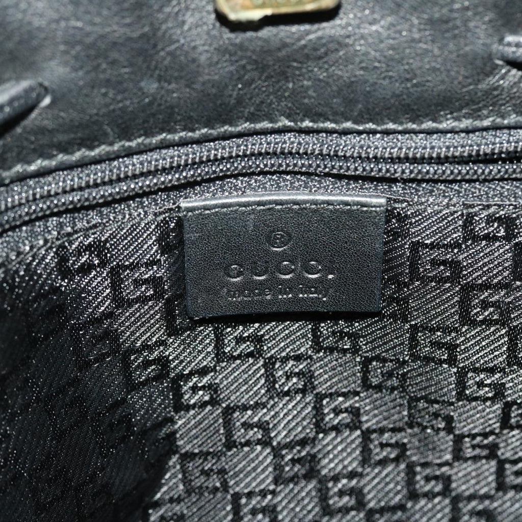 GUCCI Shoulder Bag Leather Black 002 1053 3754 ar9249
