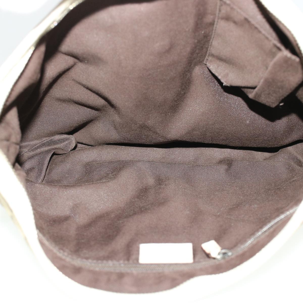 GUCCI GG Canvas Shoulder Bag Beige 131326 ar9404