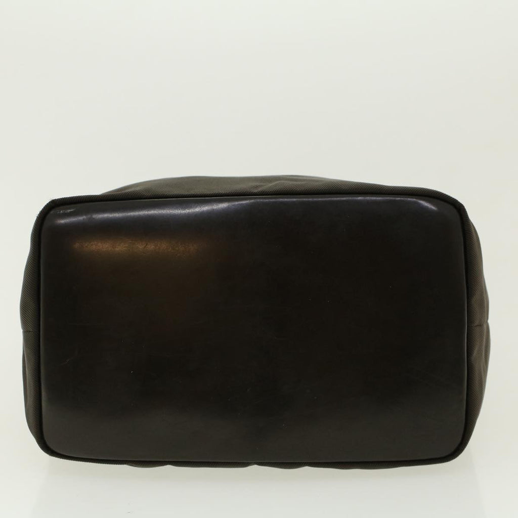 GUCCI Bamboo Shoulder Bag Nylon Brown 0000531200047 ar9405