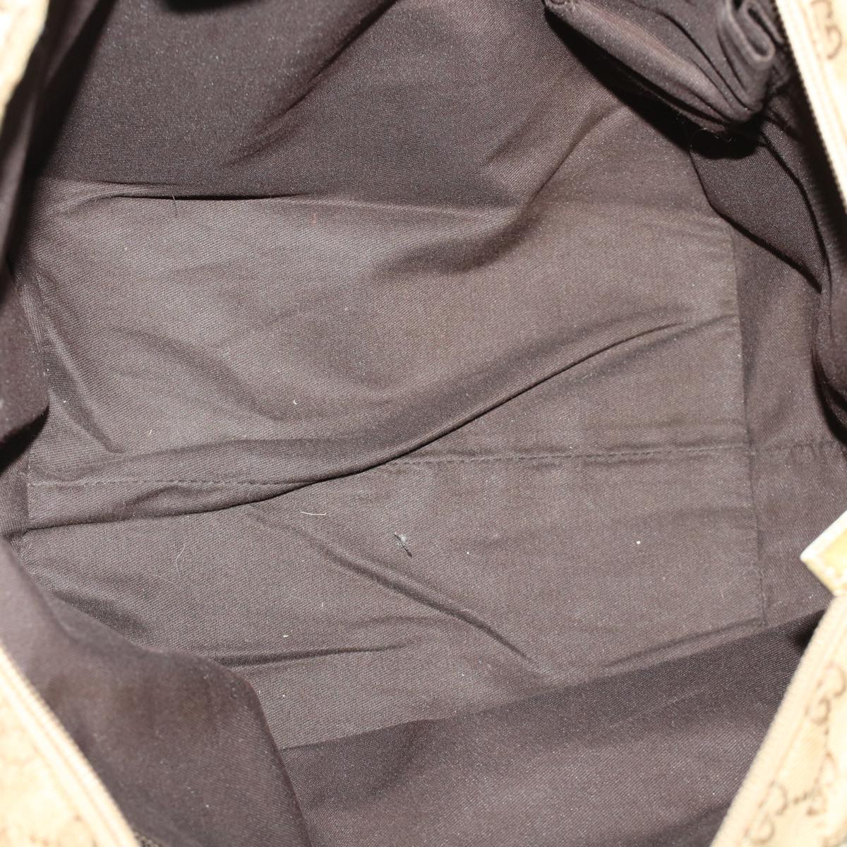 GUCCI GG Canvas Sherry Line Tote Bag Beige Green Pink 131230 ar9406