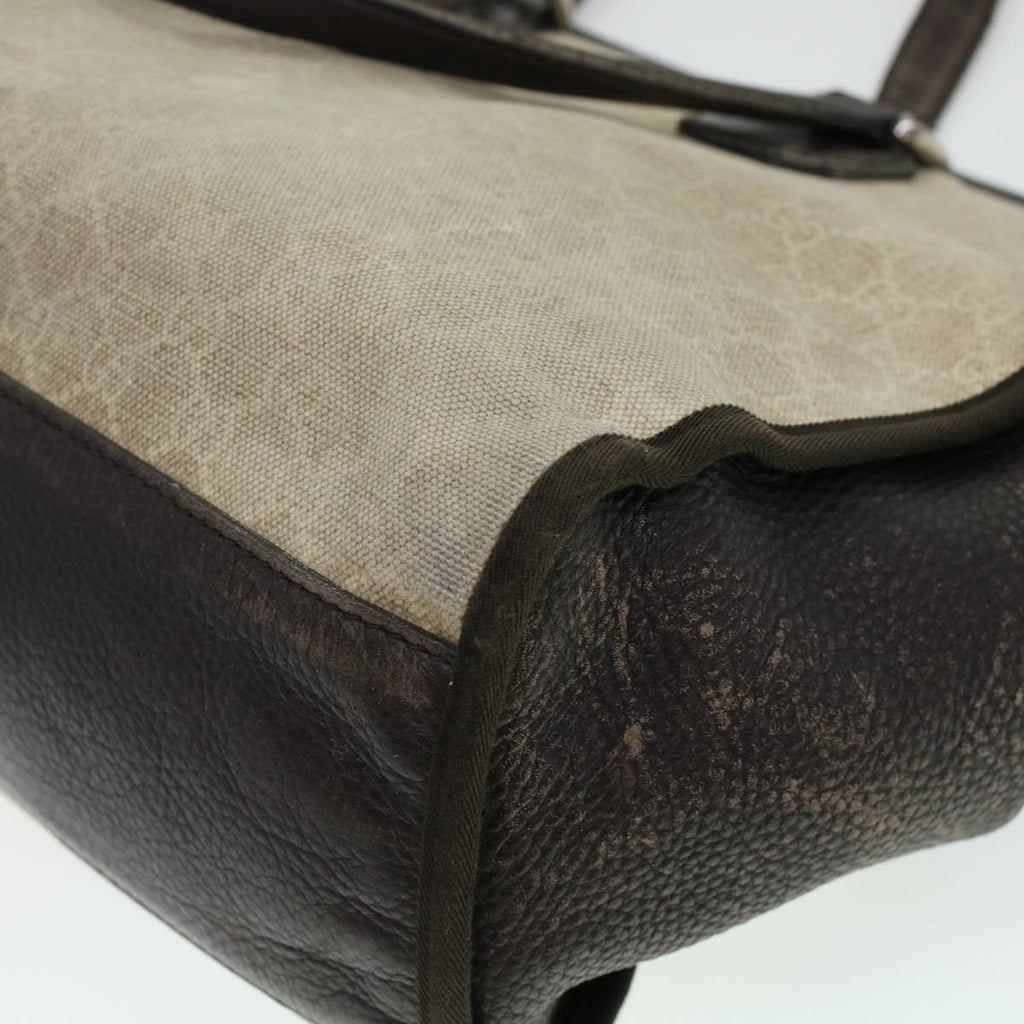 GUCCI GG Canvas Tote Bag Beige 281400 ar9407