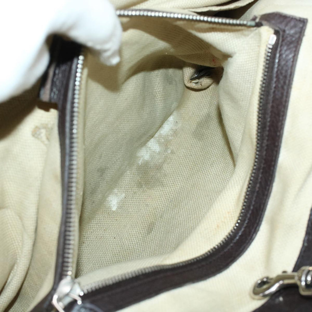 GUCCI GG Canvas Tote Bag Beige 281400 ar9407