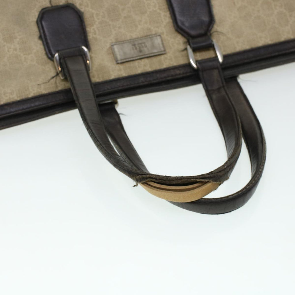 GUCCI GG Canvas Tote Bag Beige 281400 ar9407