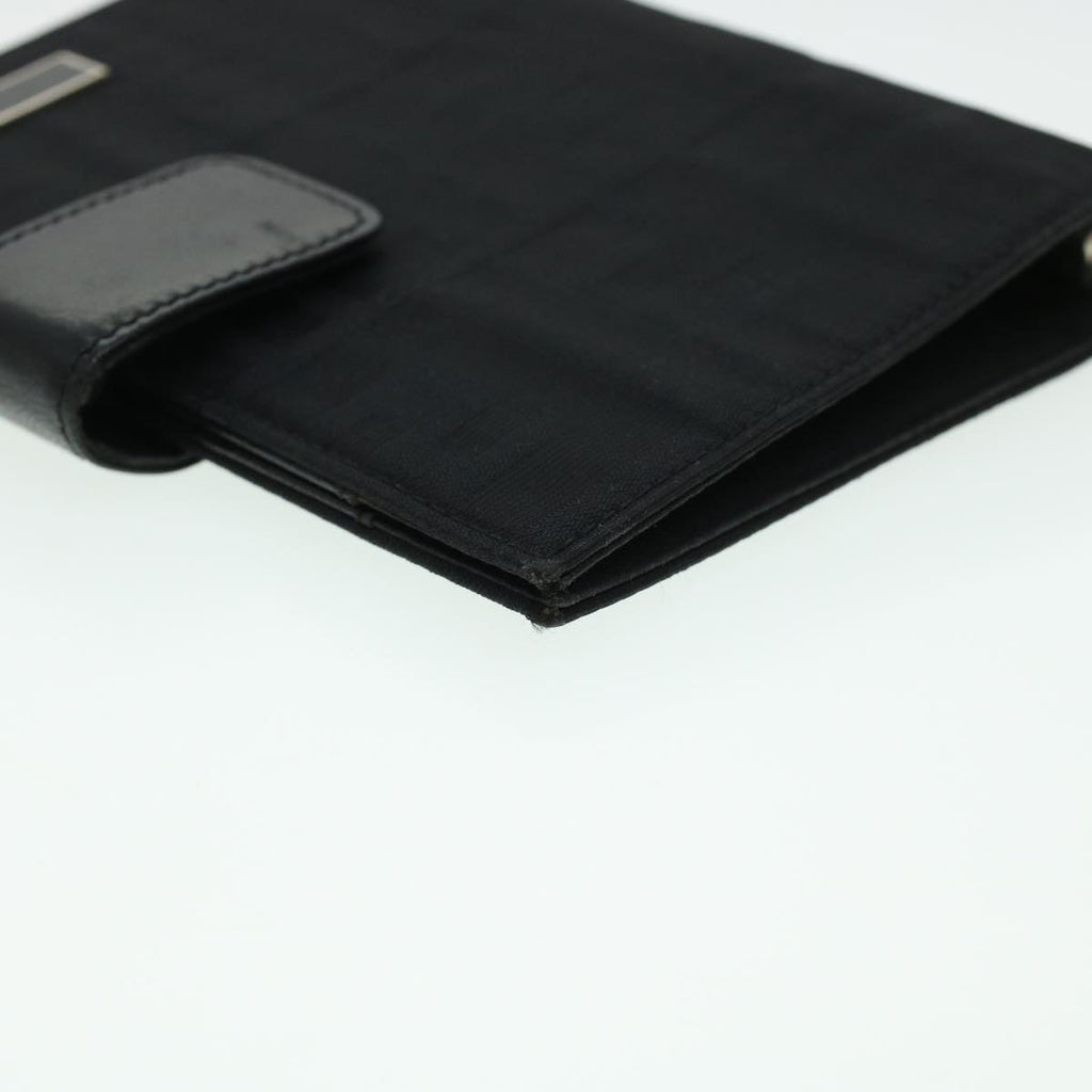 FENDI Zucca Canvas Day Planner Cover Nylon Black ar9471