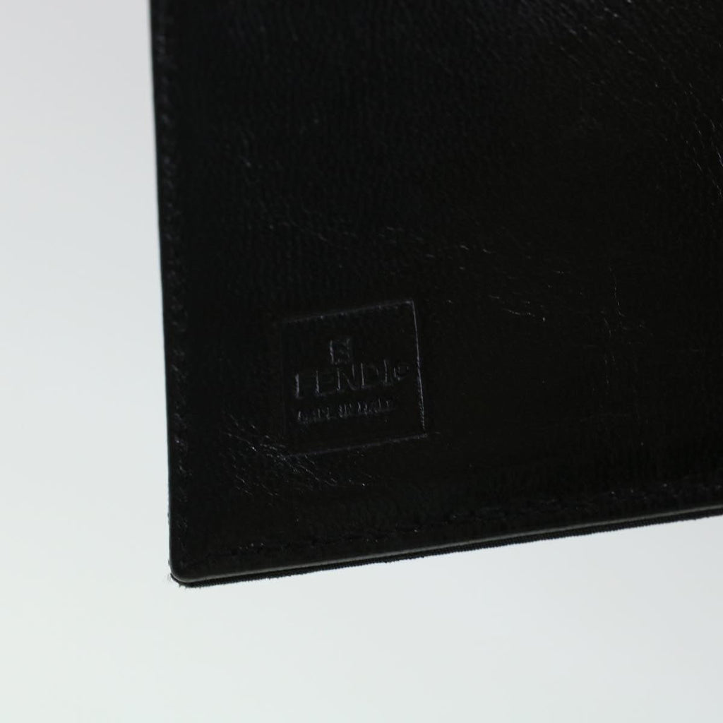 FENDI Zucca Canvas Day Planner Cover Nylon Black ar9471