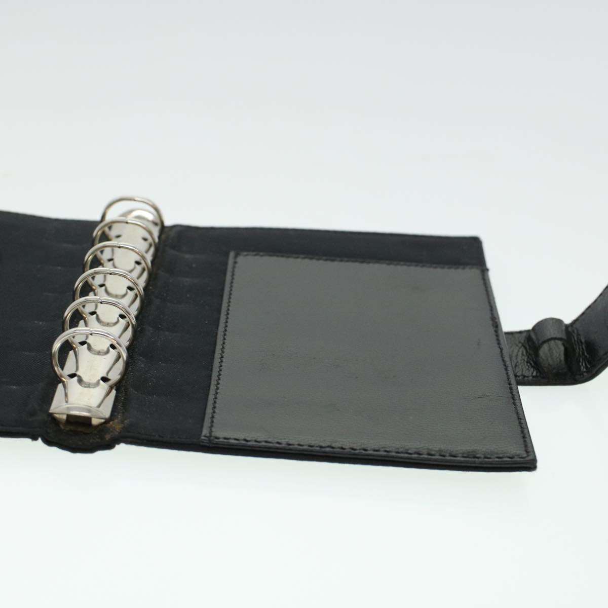 FENDI Zucca Canvas Day Planner Cover Nylon Black ar9471