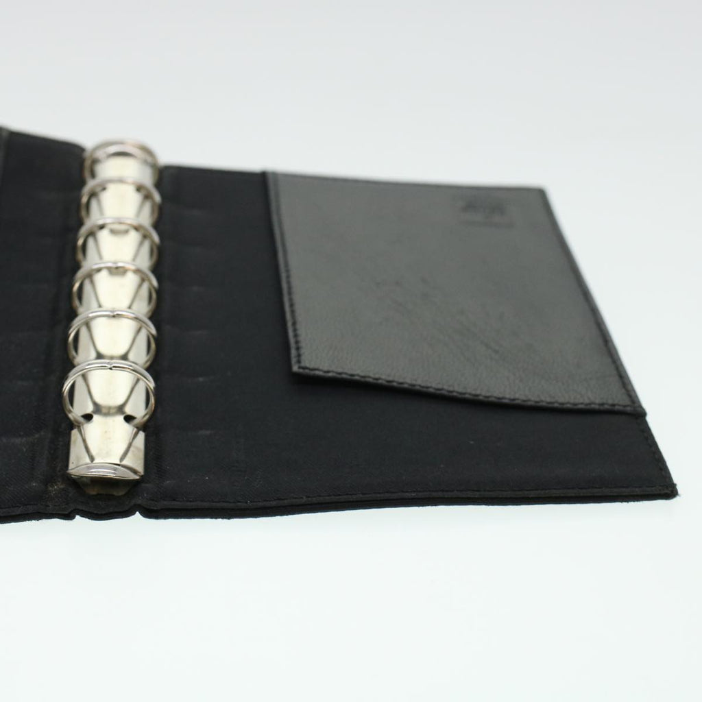 FENDI Zucca Canvas Day Planner Cover Nylon Black ar9471