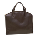 GUCCI Hand Bag Leather Brown ar9546B