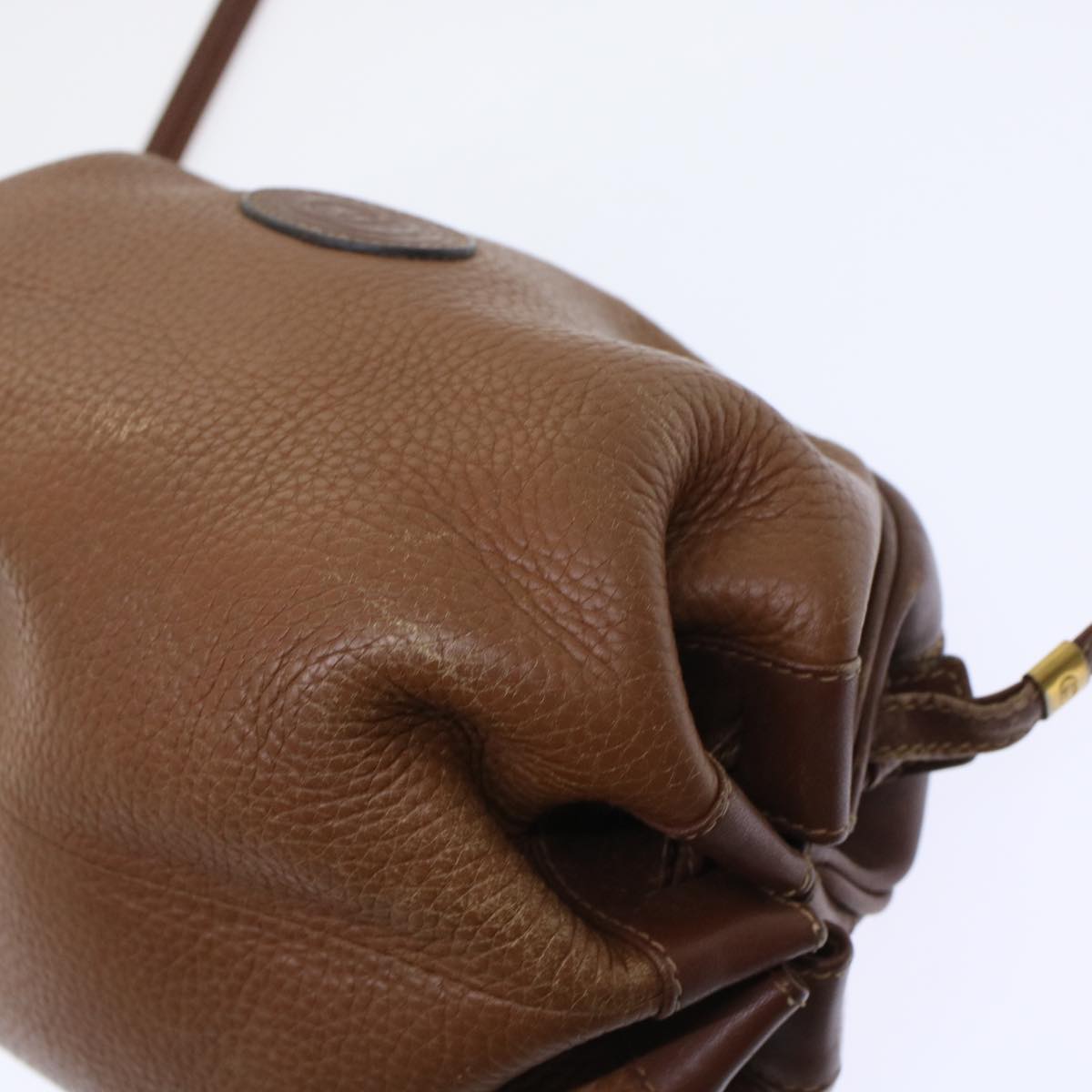 GUCCI Shoulder Bag Leather Brown 007•115•5770 ar9679B