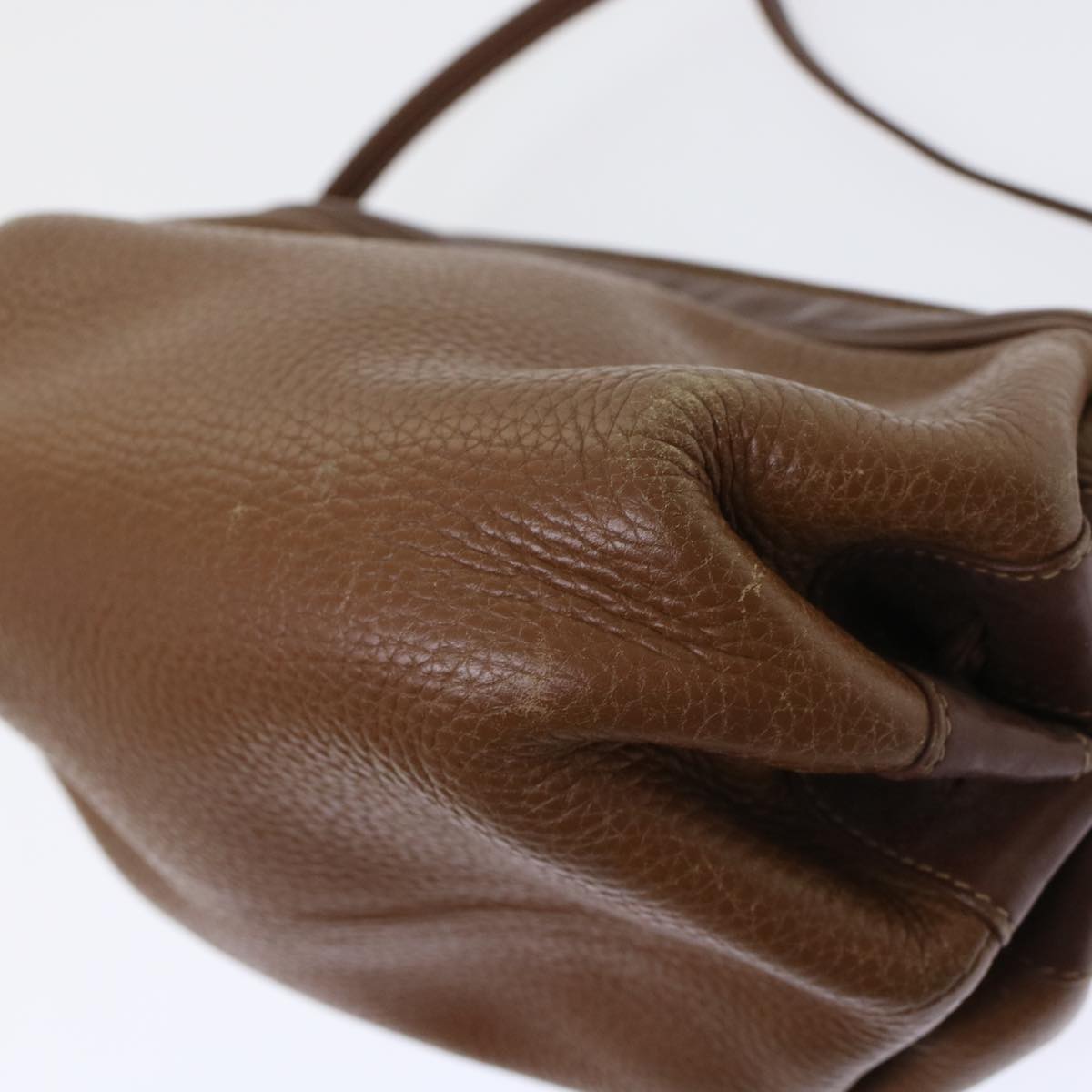 GUCCI Shoulder Bag Leather Brown 007•115•5770 ar9679B