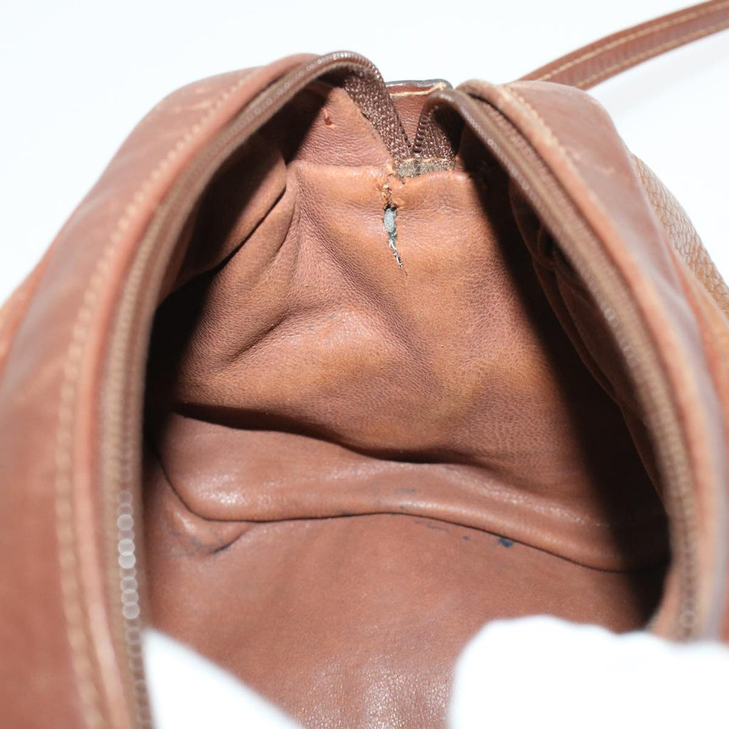 GUCCI Shoulder Bag Leather Brown 007•115•5770 ar9679B