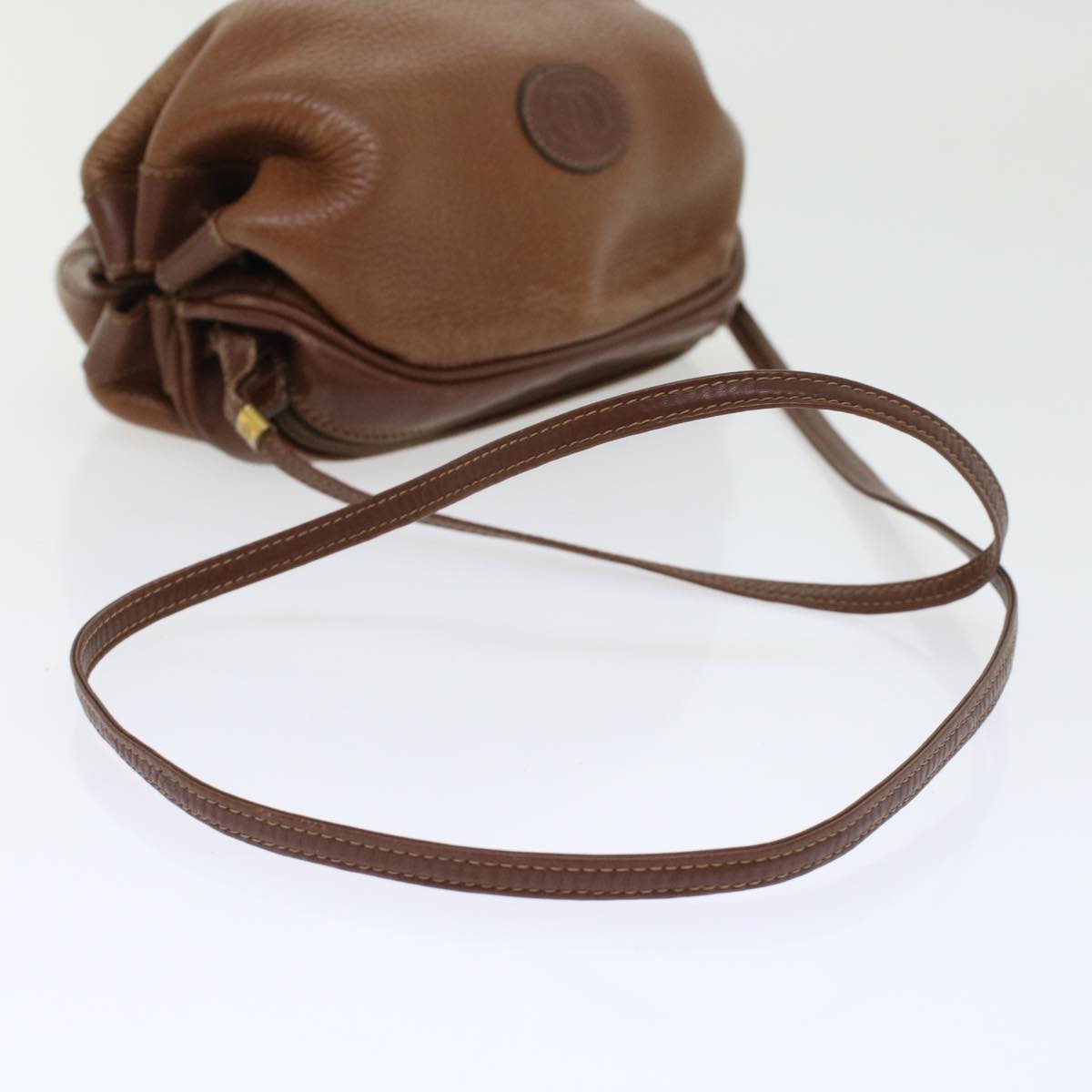 GUCCI Shoulder Bag Leather Brown 007•115•5770 ar9679B