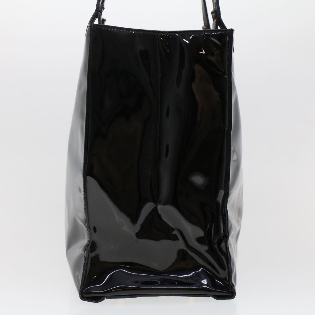 FENDI Shoulder Bag Patent leather Black ar9850