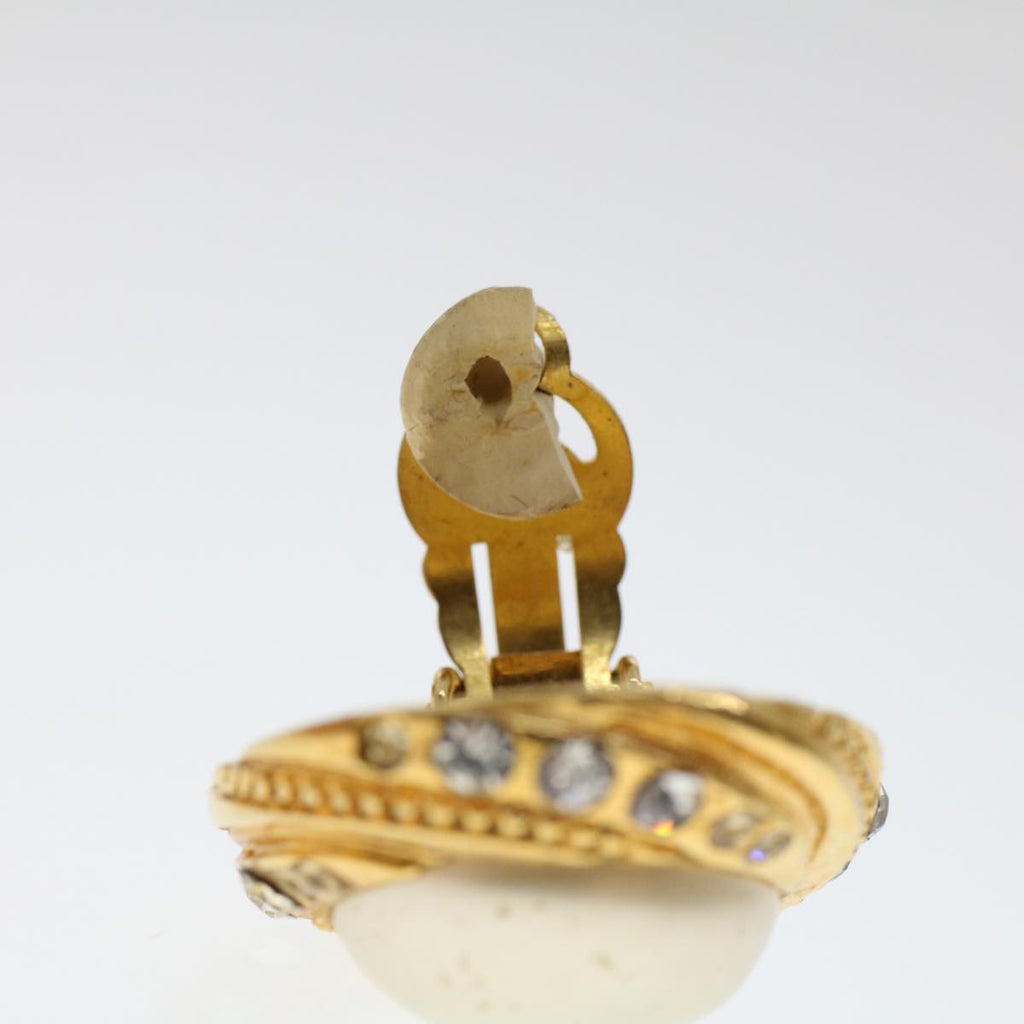 CHANEL Earring Gold Tone CC ar9890B