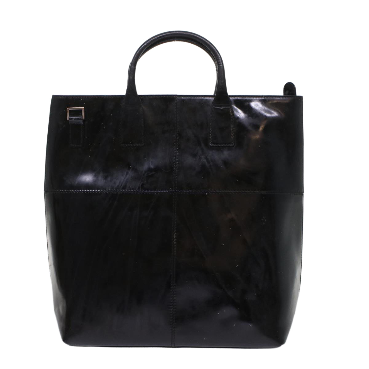 FENDI Pecan Macadam Canvas Hand Bag Garment Cover 3Set Brown Black ar9900B