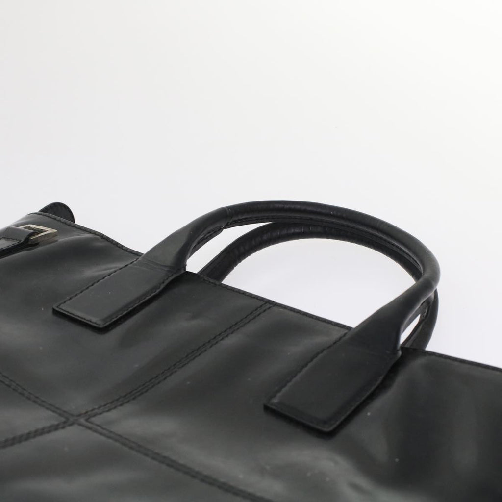 FENDI Pecan Macadam Canvas Hand Bag Garment Cover 3Set Brown Black ar9900B